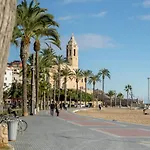 Vistamar 2: Primera Linea De Mar Con Gran Terraza Lägenhet