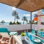 Vistamar 2: Primera Linea De Mar Con Gran Terraza Lägenhet