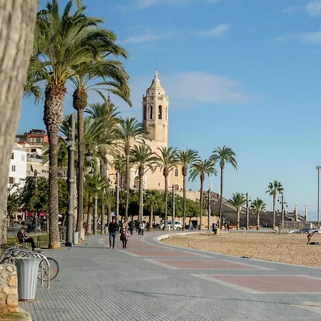 Vistamar 2: Primera Linea De Mar Con Gran Terraza Lägenhet