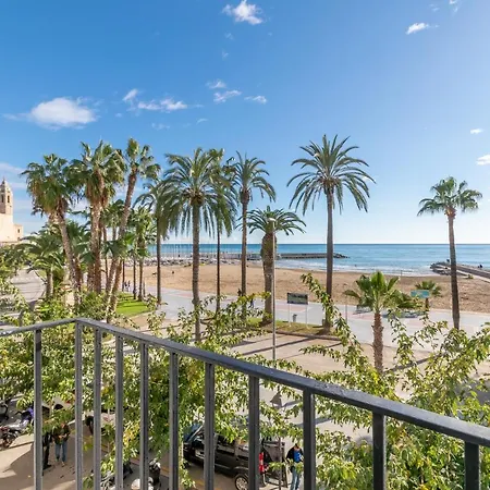 Vistamar 2: Primera Linea De Mar Con Gran Terraza Lägenhet *