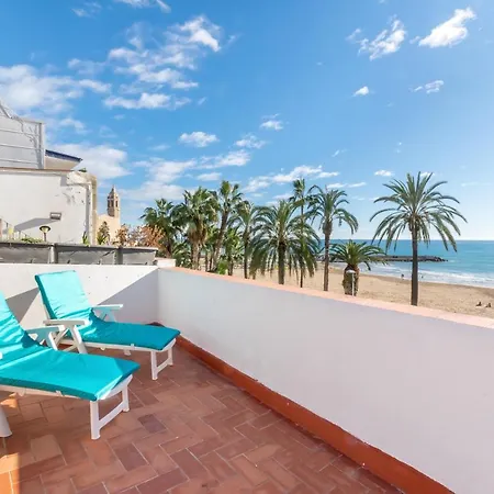 Lägenhet Vistamar 2: Primera Linea De Mar Con Gran Terraza