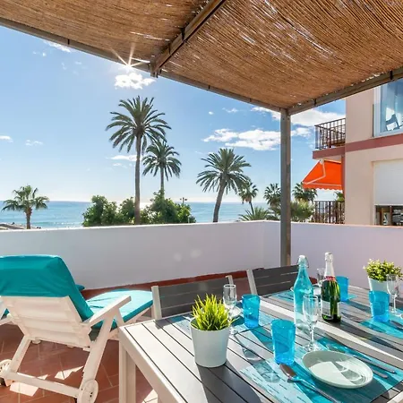 Vistamar 2: Primera Linea De Mar Con Gran Terraza Lägenhet