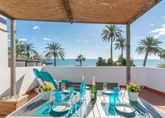 Vistamar 2: Primera Linea De Mar Con Gran Terraza Appartamento *