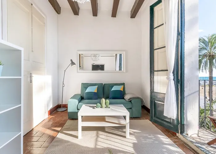 Διαμέρισμα Vistamar 2: Primera Linea De Mar Con Gran Terraza Σίτζες