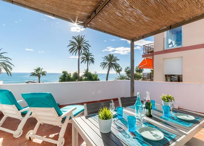 Vistamar 2: Primera Linea De Mar Con Gran Terraza Διαμέρισμα